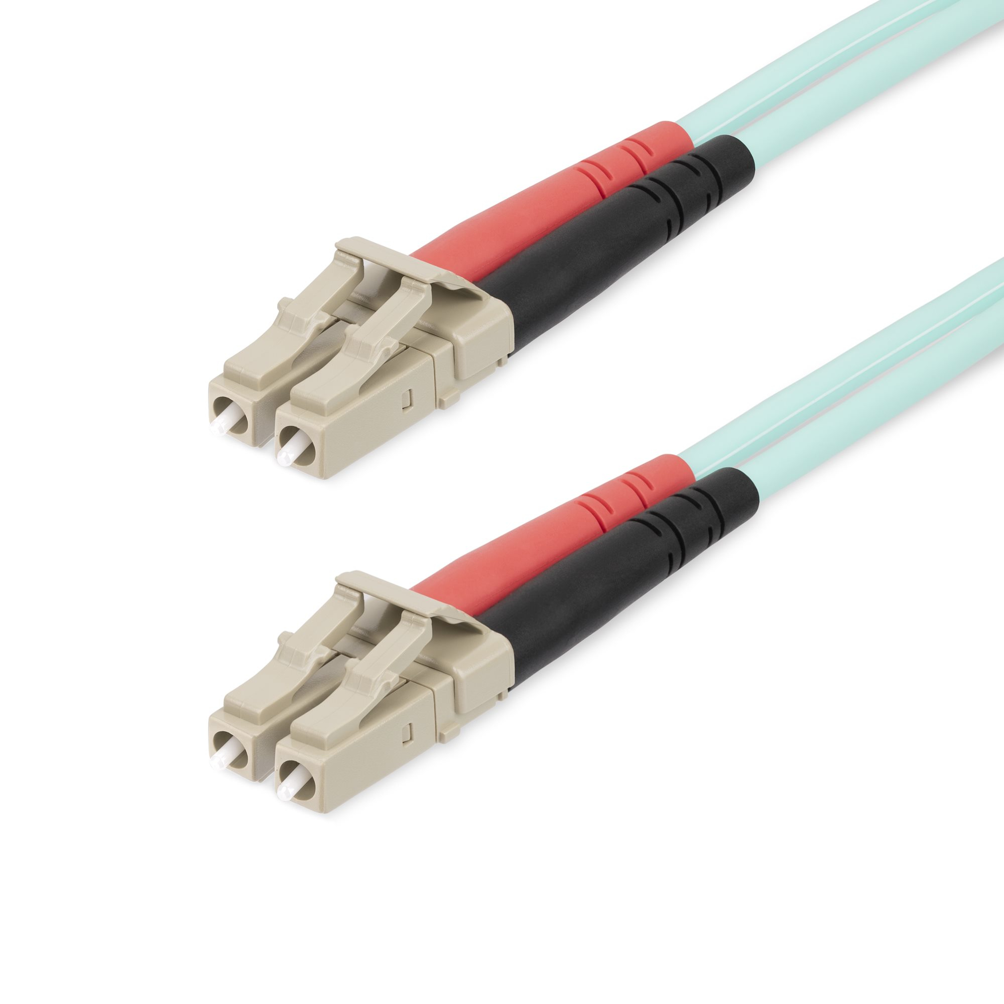 STARTECH.COM 20M LC/UPC TO LC/UPC OM4 MULTIMODE FIBER OPTIC CABLE, DUPLEX 50/125M, LTW STARTECH — view 2