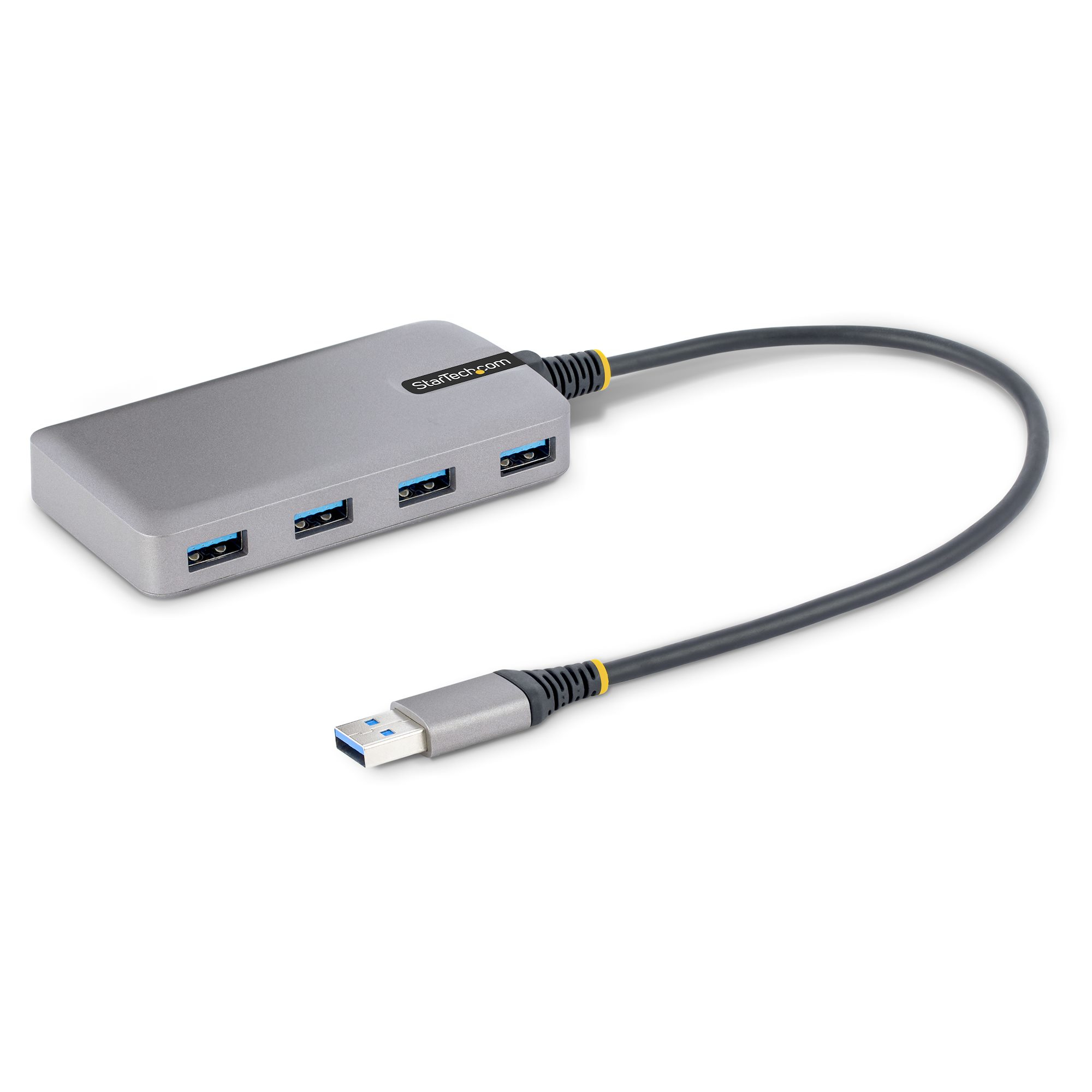 STARTECH.COM 4-PORT USB HUB 5GBPS PORTABLE BUS POWERED LAPTOP/DESKTOP HUB, 2 YR STARTECH — view 2