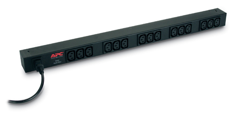 APC BASIC VERTICAL PDU, 240V, 10A, 2.3KW, C13(15), IEC-C20, 2YR APC — view 2
