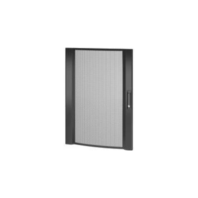 APC NETSHELTER SX 18U 600MM WIDE PERFORATED CURVED DOOR BLACK APC — view 2