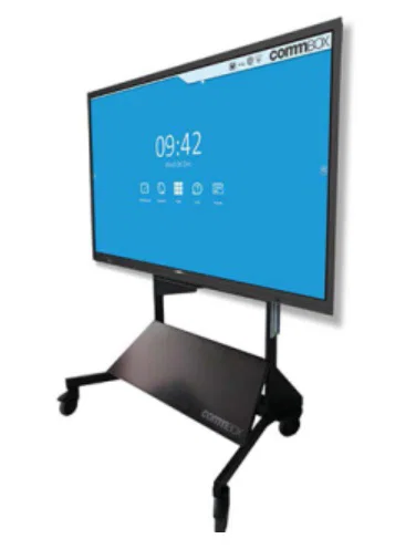 COMMBOX COMBO: 75" INTELLIGENT 4K DISPLAY WITH COMBI MOTORISED STAND COMMBOX — view 2
