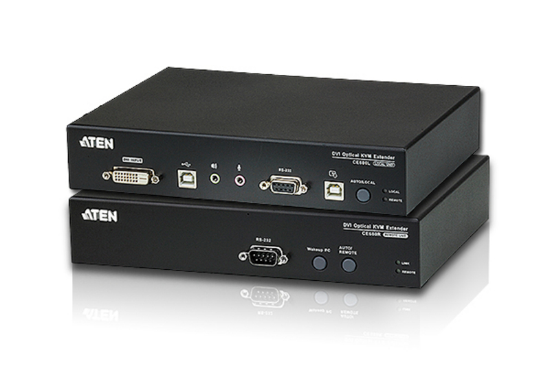 ATEN USB DVI OPTICAL KVM EXTENDER 600M ATEN — view 2