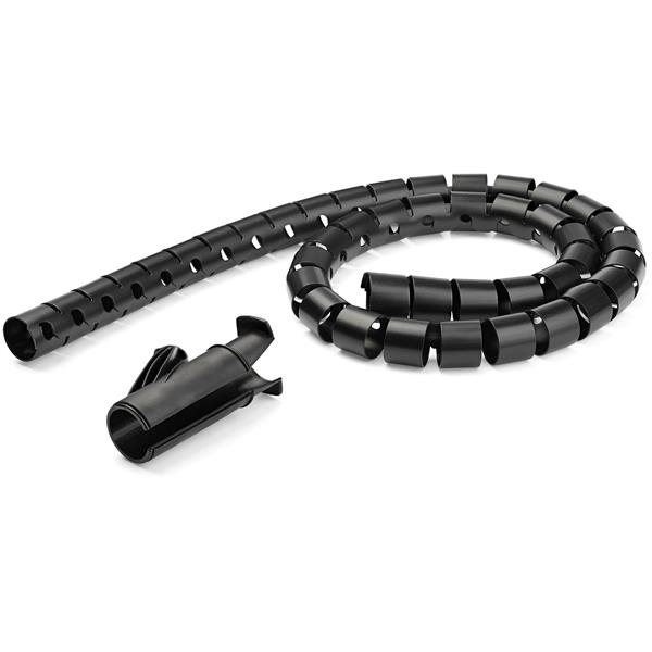 STARTECH.COM 1.5M/4.9' CABLE MANAGEMENT SLEEVE, SPIRAL - 45MM/1.8" DIAMETER 2 YR STARTECH — view 2