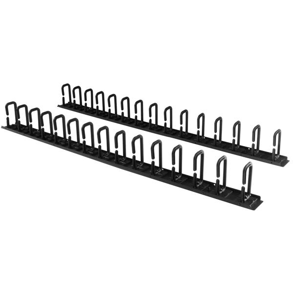 STARTECH.COM VERTICAL CABLE ORGANIZER W/ D-RING HOOKS - 20U - 6 FT 2 YR STARTECH — view 2