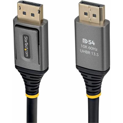 STARTECH.COM 1M DISPLAYPORT 2.1 CABLE, VESA-CERTIFIED, DP54 DP 2.1 CABLE, LTW STARTECH — view 2