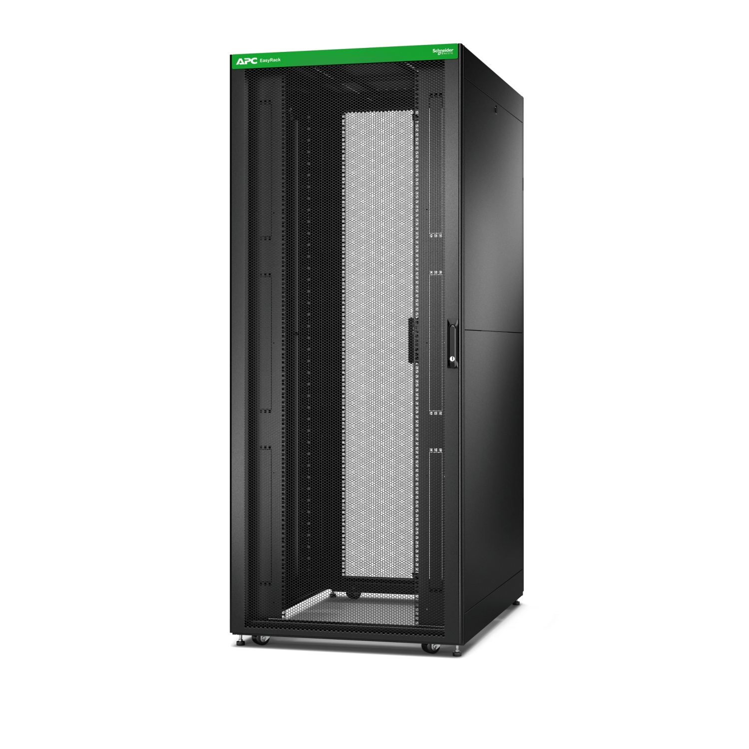 APC EASY RACK 800MM/42U/1100MM WITH ROOF, SIDE PANEL,CASTORS,FEET AND 4 BRACKETS, NO BOTTOM, B APC — view 2