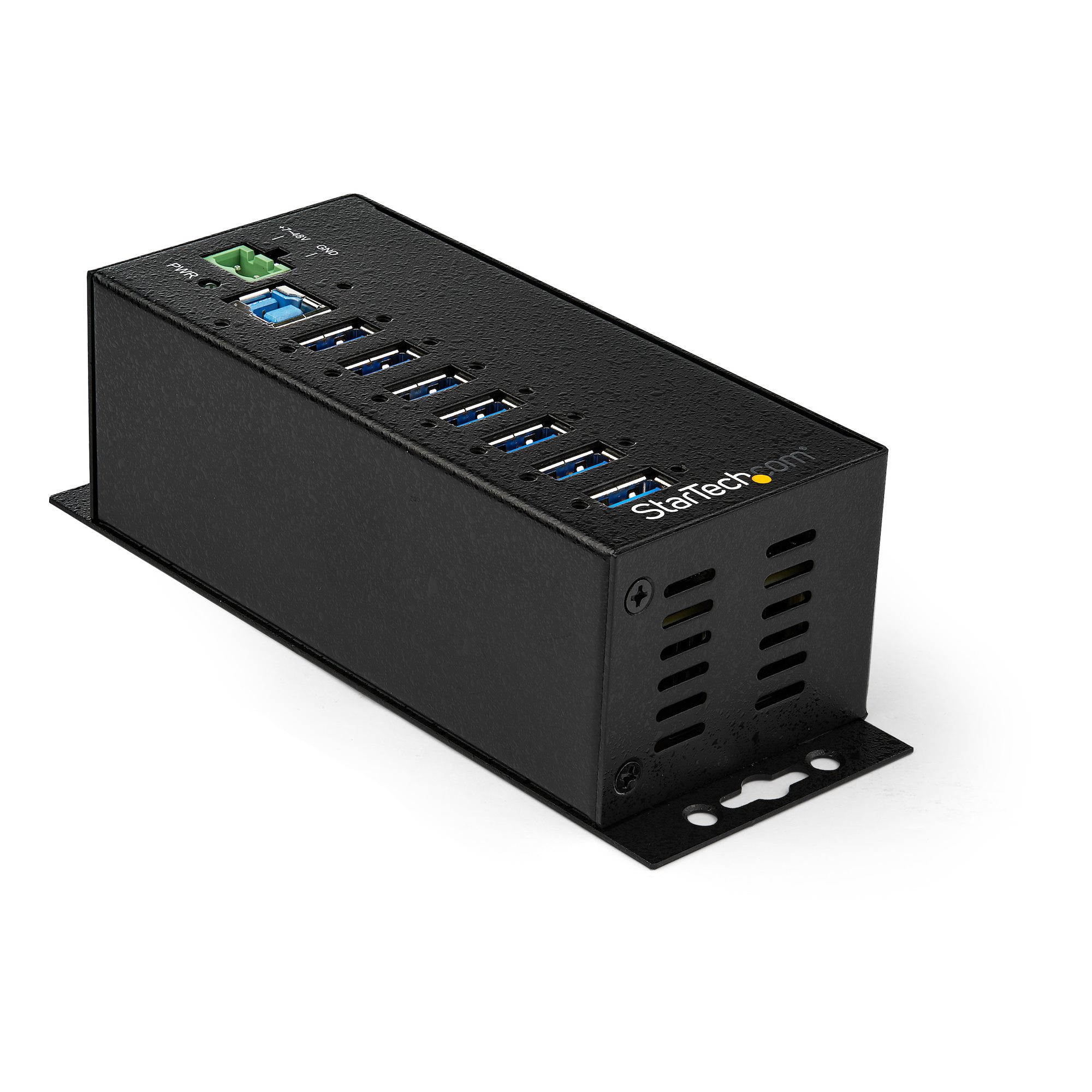 STARTECH.COM 7-PT INDUSTRIAL USB 3.0 HUB W/ EXT. POWER SUPPLY, 2 YR STARTECH — view 2