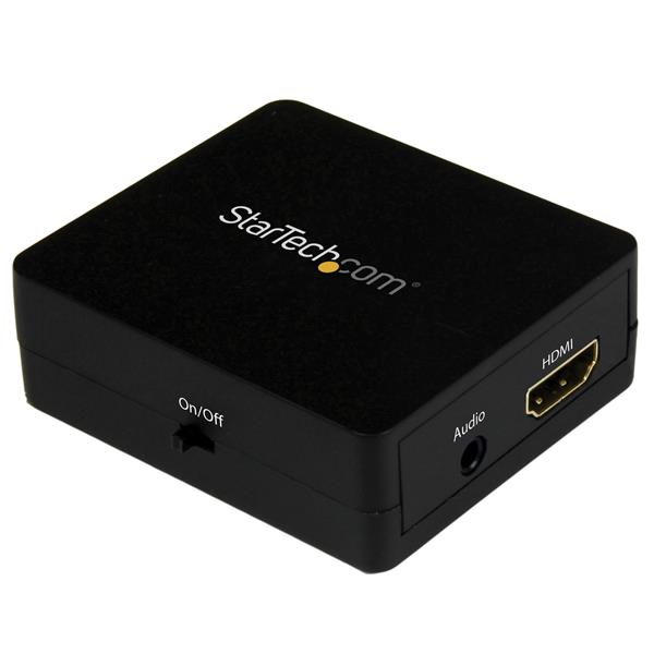 STARTECH.COM HDMI AUDIO EXTRACTOR - HDMI TO 3.5MM AUDIO - 2.1 CH - 1080P 2 YR STARTECH — view 2