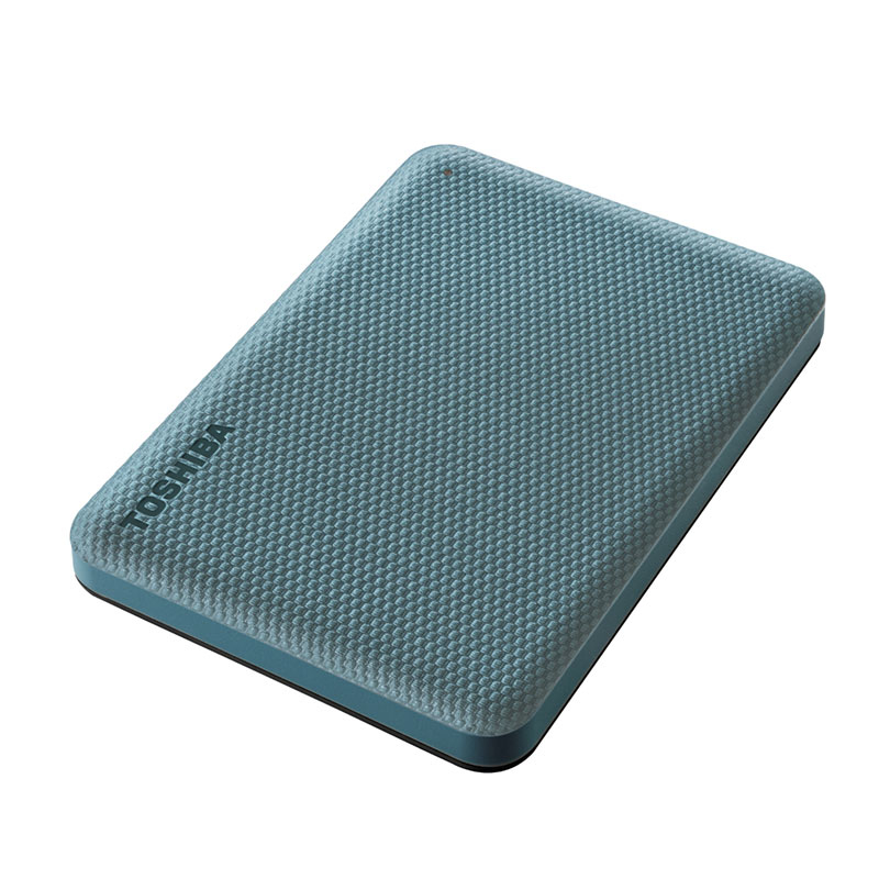 DYNABOOK TOSHIBA CANVIO ADVANCE V10 USB 3.0 PORTABLE EXTERNAL HARD DRIVE 2TB (GREEN) 3YR DYNABOOK — view 2