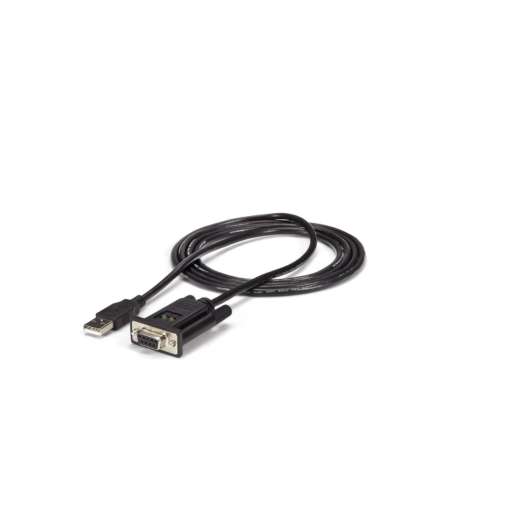 STARTECH.COM USB TO NULL MODEM RS232 DB9 SERIAL DCE ADAPTER CABLE WITH FTDI 2 YR STARTECH — view 2