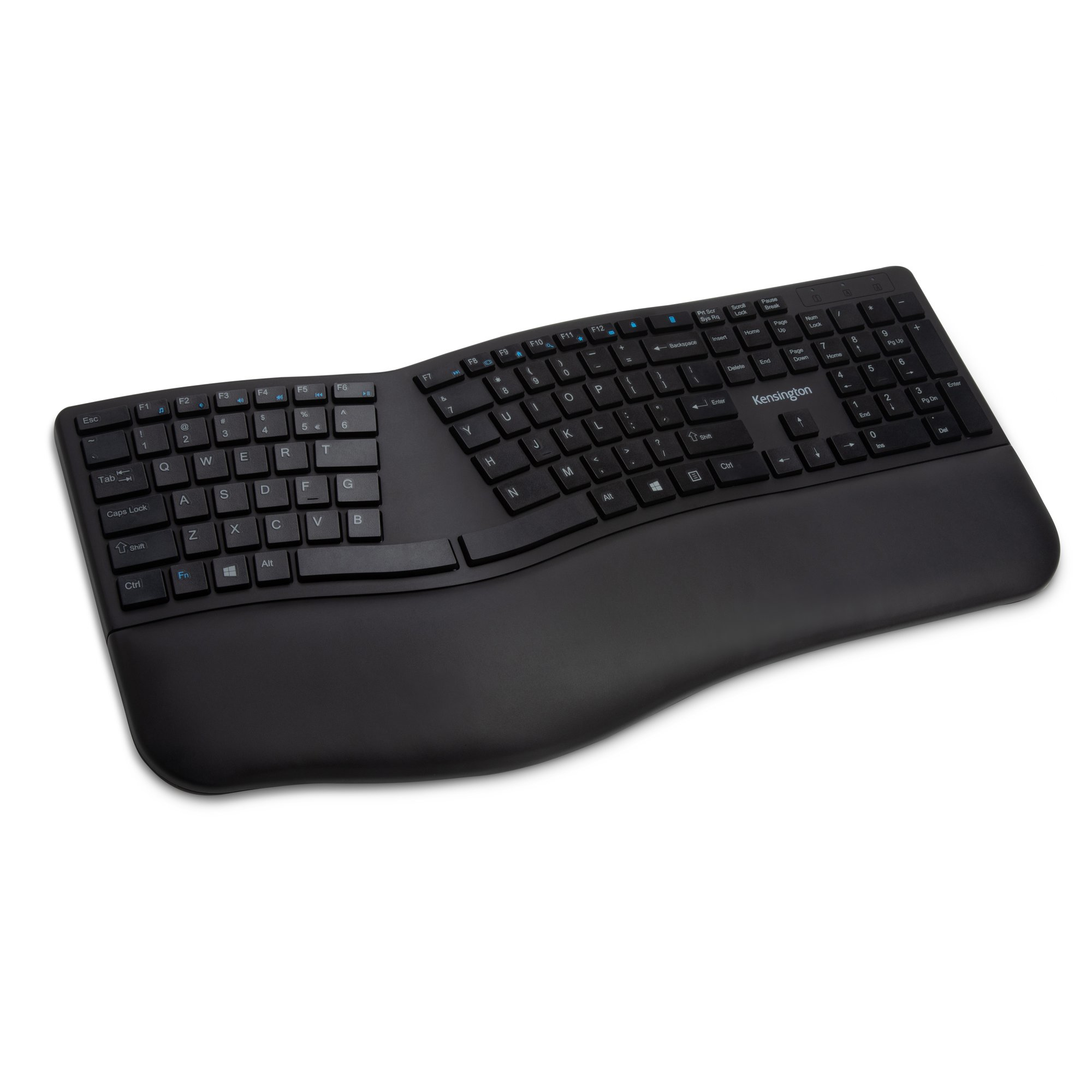 KENSINGTON PRO FIT ERGO DUAL WIRELESS KEYBOARD - BLACK KENSINGTON — view 2