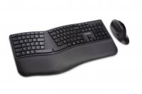 KENSINGTON PRO FIT ERGO WIRELESS KEYBOARD AND MOUSE COMBO SET. SPILL-PROOF - BLACK KENSINGTON — view 2