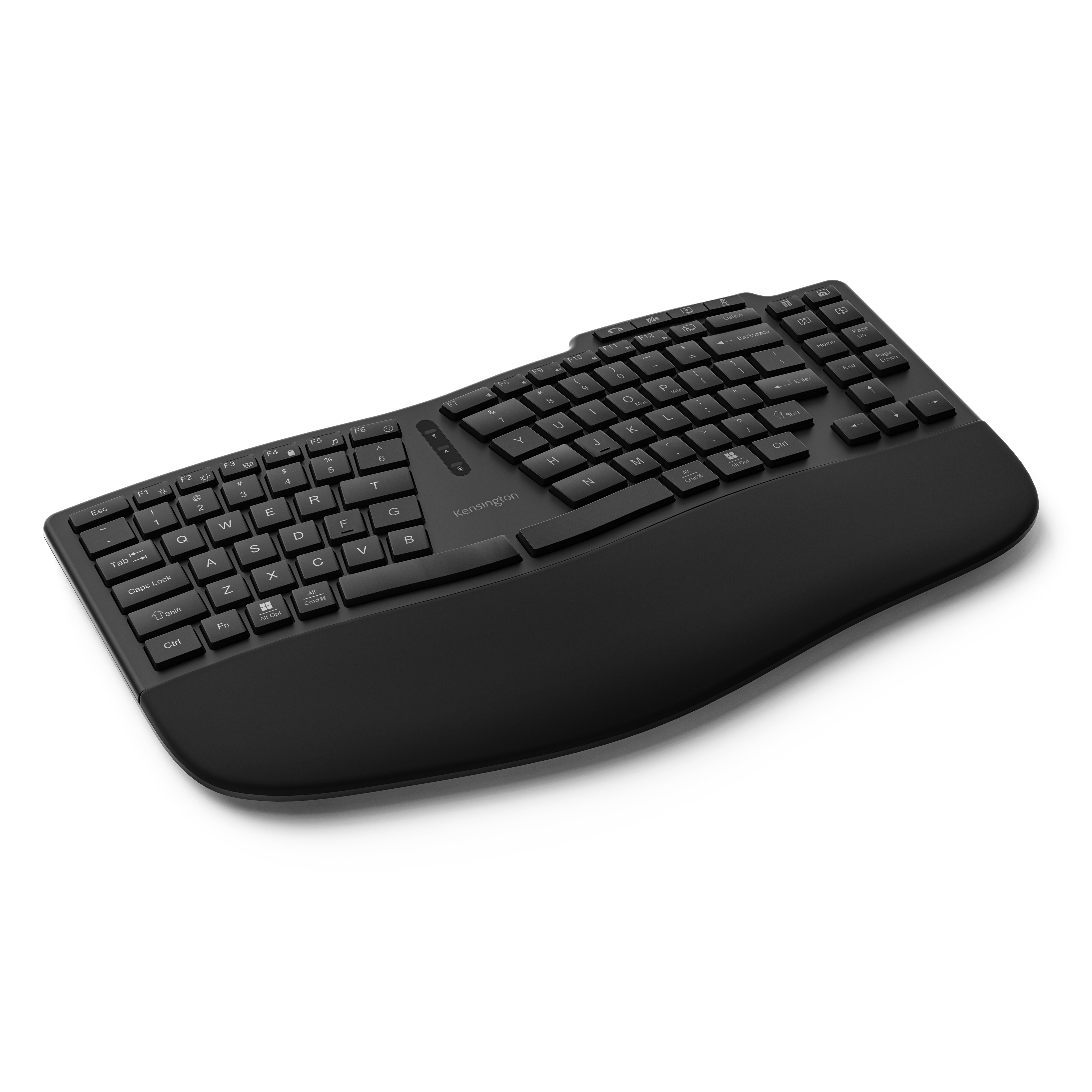 KENSINGTON PRO FIT ERGONOMIC EQ TKL RECHARGEABLE WIRELESS KEYBORD, USB/BLUETOOTH, 3Y KENSINGTON — view 2