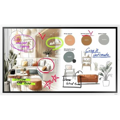 SAMSUNG FLIP PRO INTERACTIVE DISPLAY, 55" UHD, 350NITS, HDMI(2), LAN/WIFI, SPKR, 3YR SAMSUNG — view 2