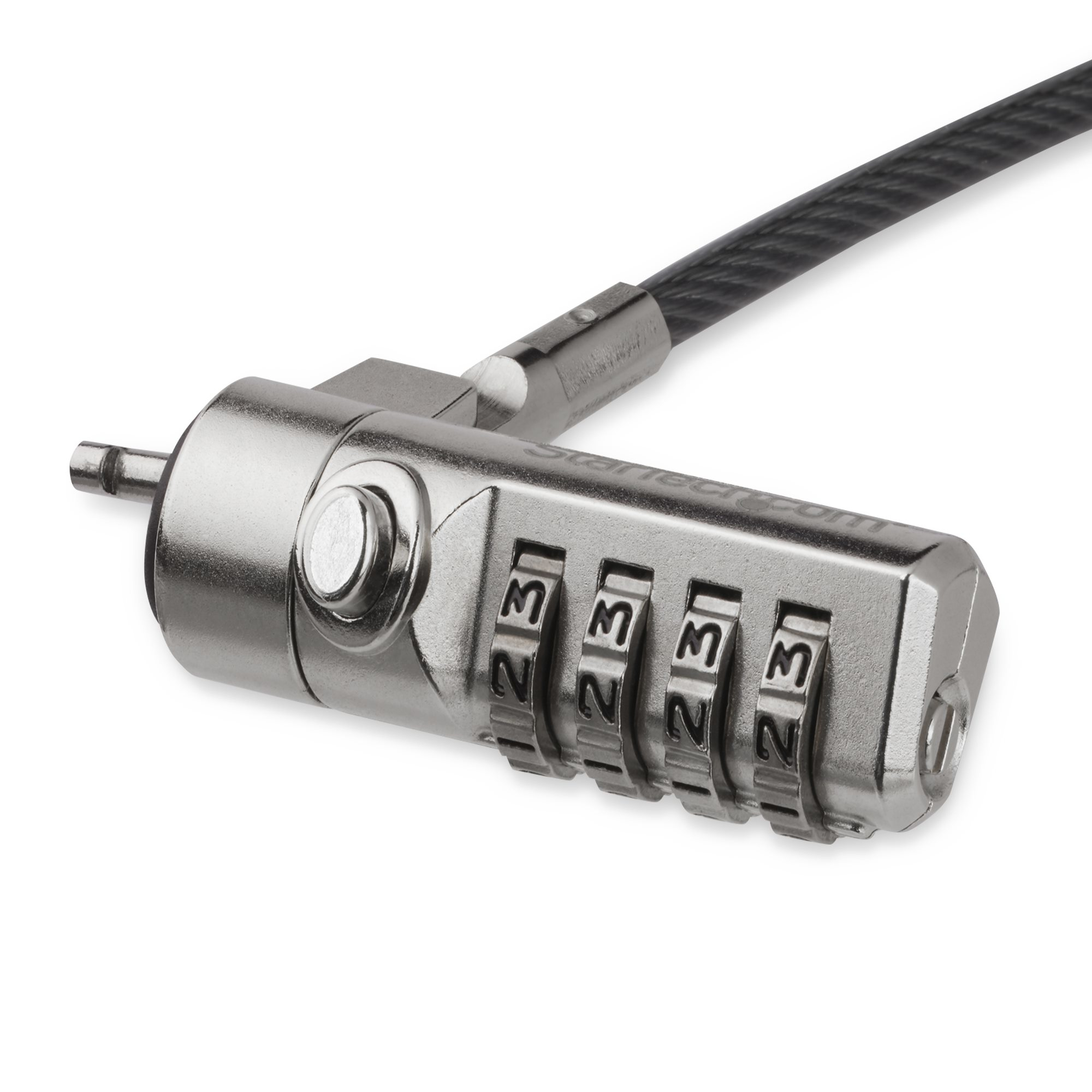 STARTECH.COM LAPTOP CABLE LOCK, SWIVEL HINGE - 4-DIGIT COMBINATION LOCK, 2 YR STARTECH — view 2