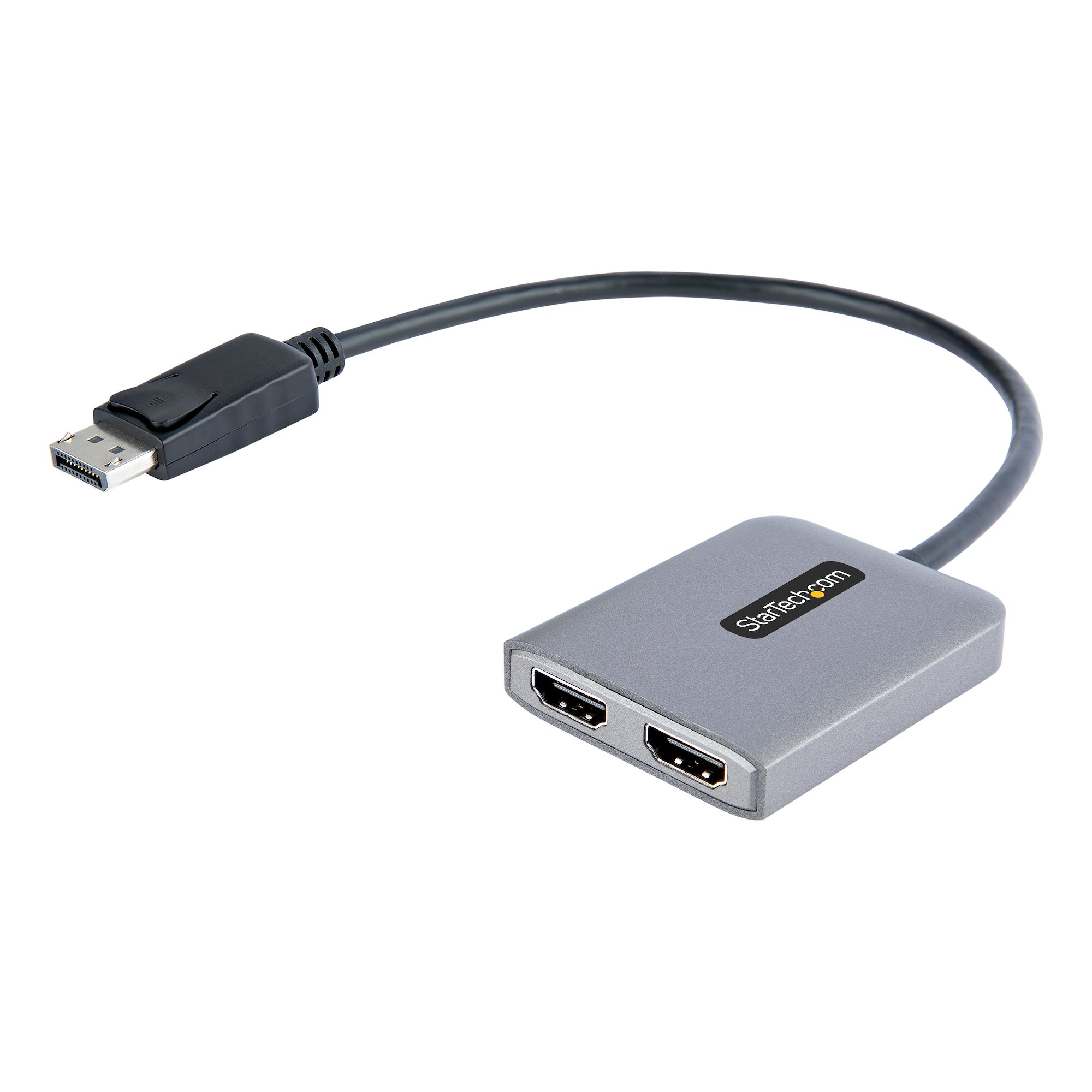 STARTECH.COM DP TO DUAL HDMI MST HUB, 2X HDMI 4K 60HZ, DISPLAYPORT 1.4 3 YR STARTECH — view 2