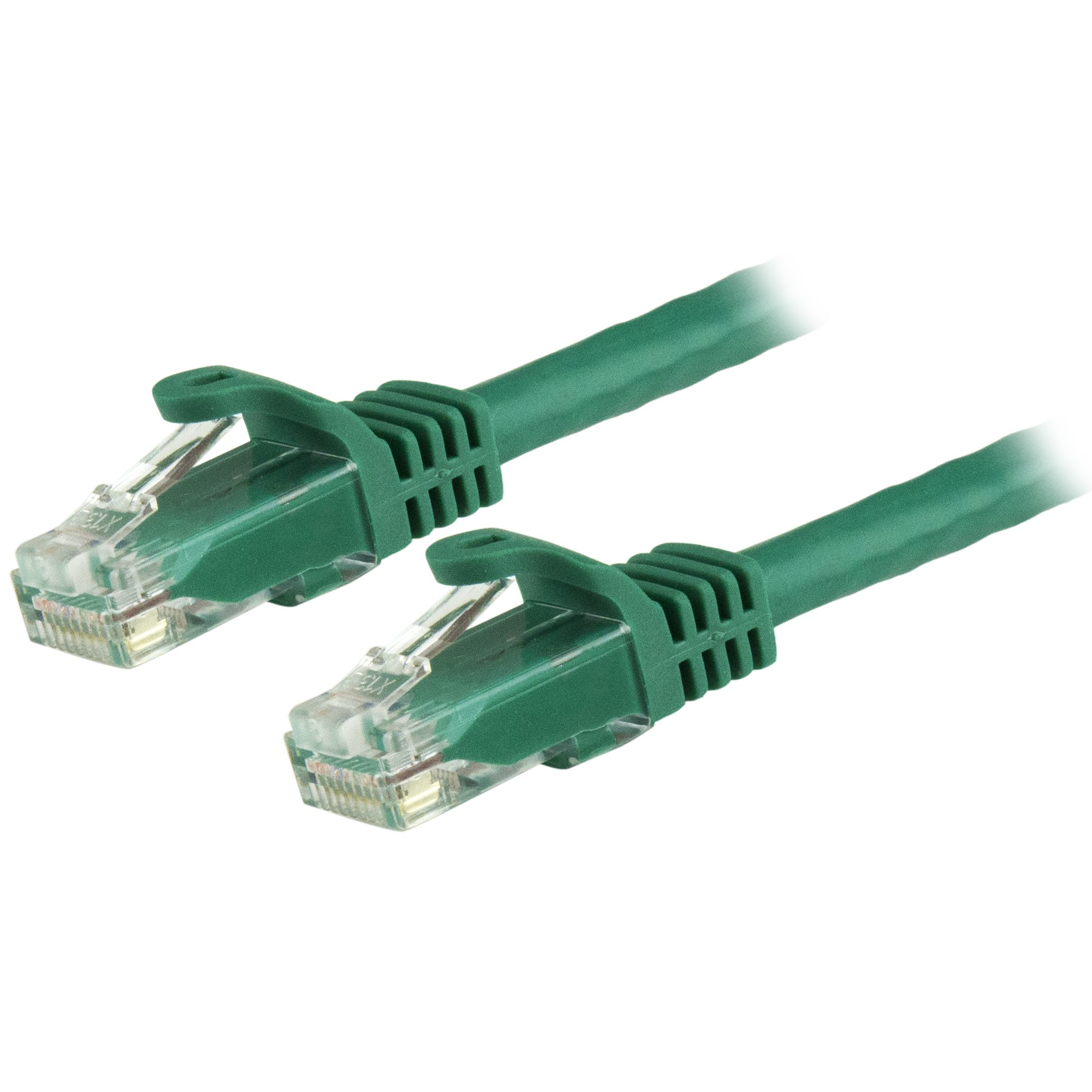 STARTECH.COM CAT6 ETHERNET CABLE 3M GREEN 650MHZ 100W SNAGLESS PATCH CORD LTW STARTECH — view 2