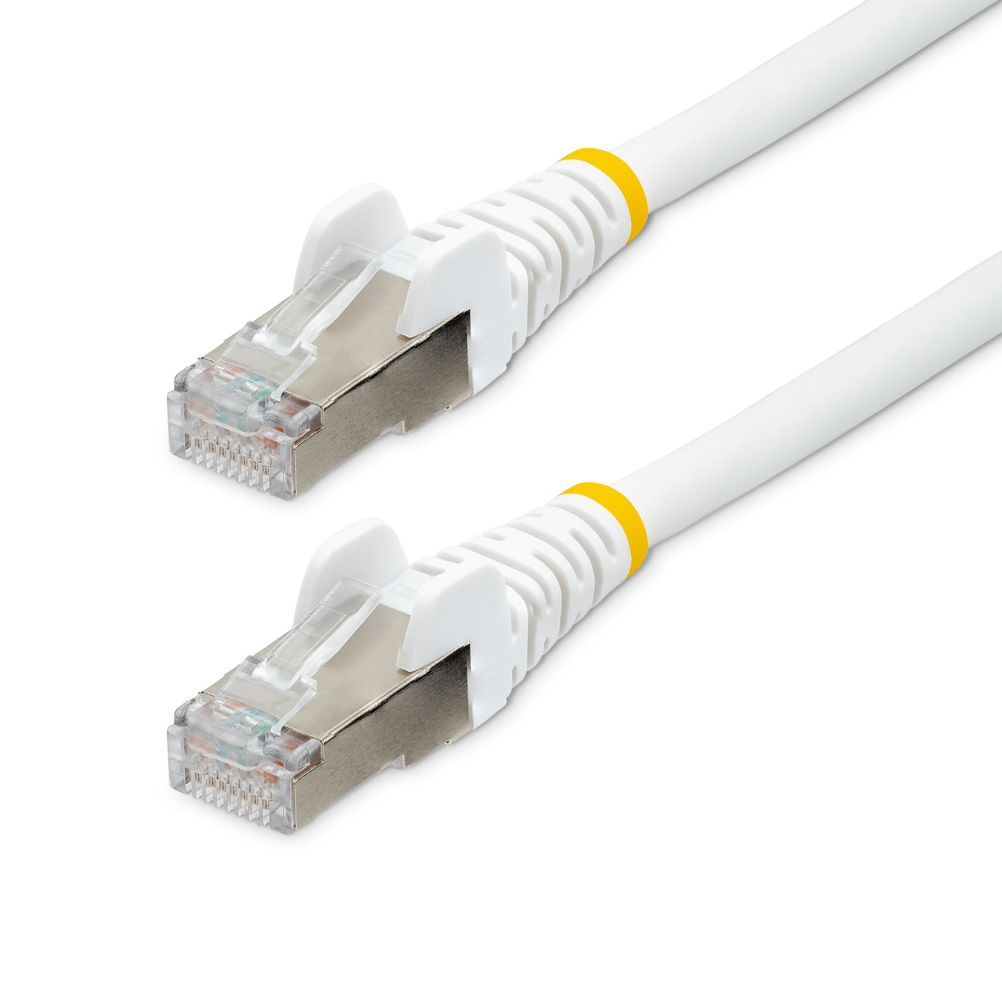 STARTECH.COM 2M LSZH CAT6A ETHERNET CABLE - 10GBE S/FTP 100W POE WHITE LTW STARTECH — view 2