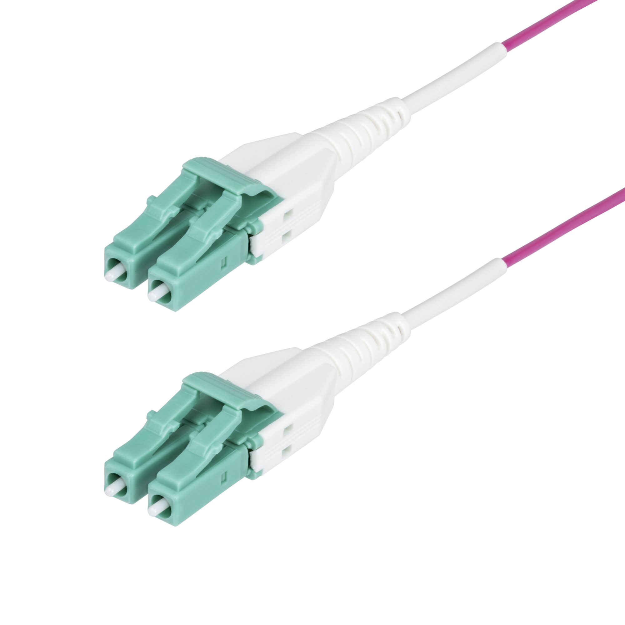 STARTECH.COM 3M (10FT) LC/LC (UPC) OM4 MULTIMODE FIBER OPTIC CABLE, OFNR, LTW STARTECH — view 2