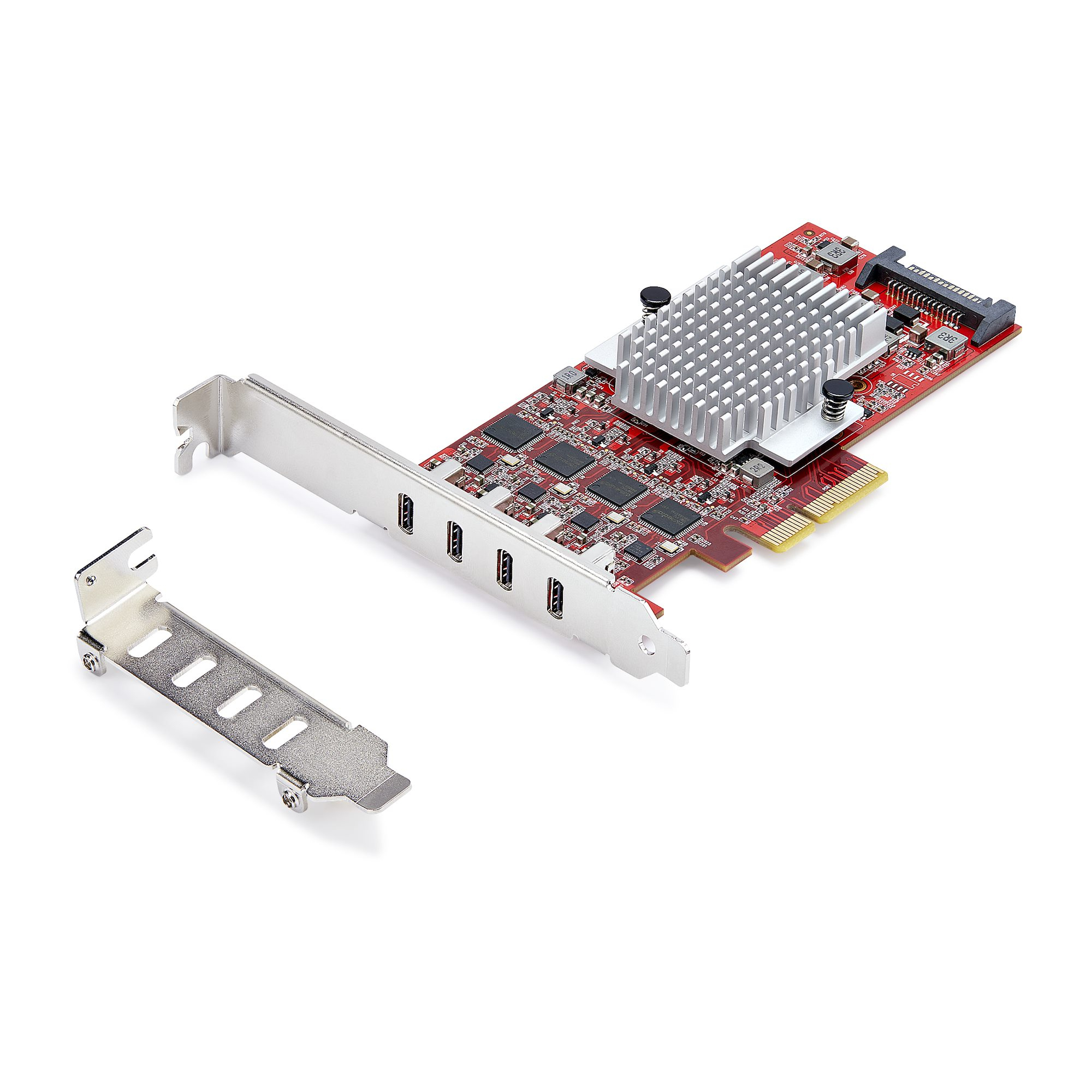 STARTECH.COM 4-PORT USB TYPE-C PCIE CARD, USB-C 10GB, 4X CONTROLLERS, TAA, 2 YR STARTECH — view 2