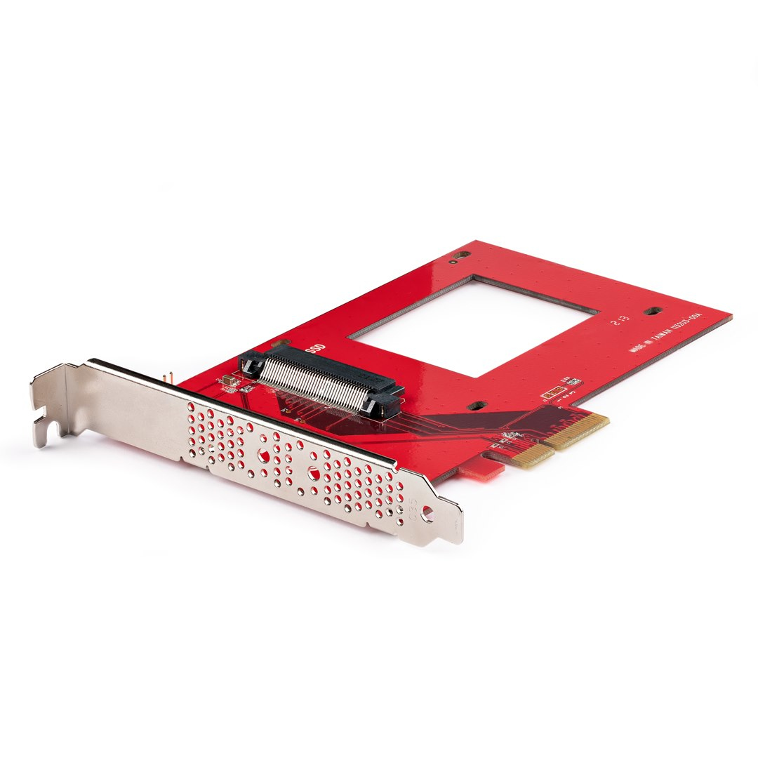 STARTECH.COM U.3 TO PCIE ADAPTER CARD FOR U.3 NVME DRIVES, PCIE 4.0, 2 YR STARTECH — view 2