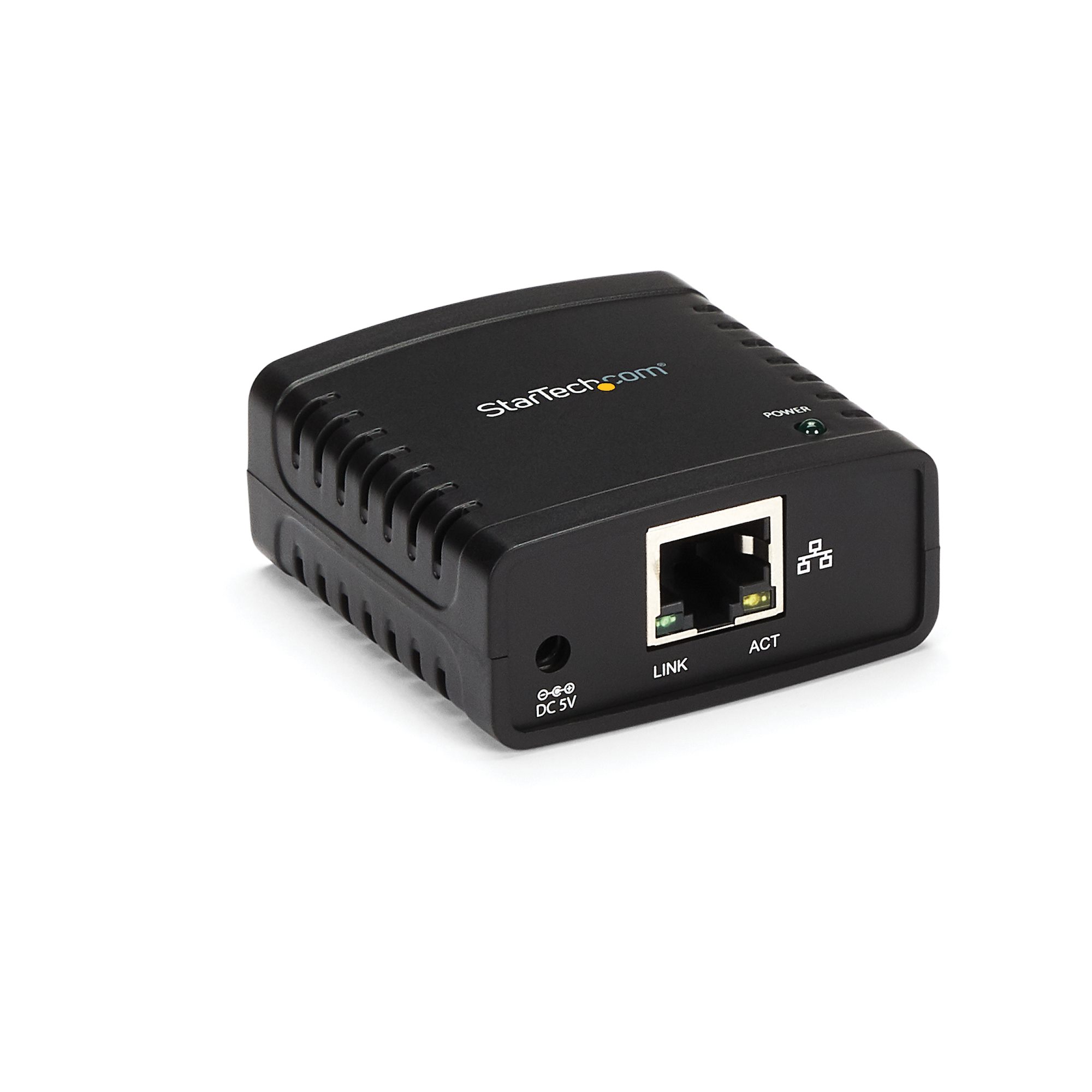 STARTECH.COM 10/100MBPS ETHERNET TO USB 2.0 NETWORK LPR PRINT SERVER 2 YR STARTECH — view 2
