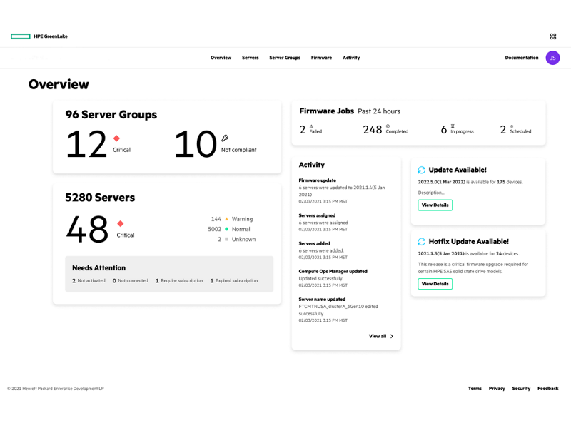 HPE Compute Ops Management Standard 3yr Upfront ProLiant SaaS HPE — view 2