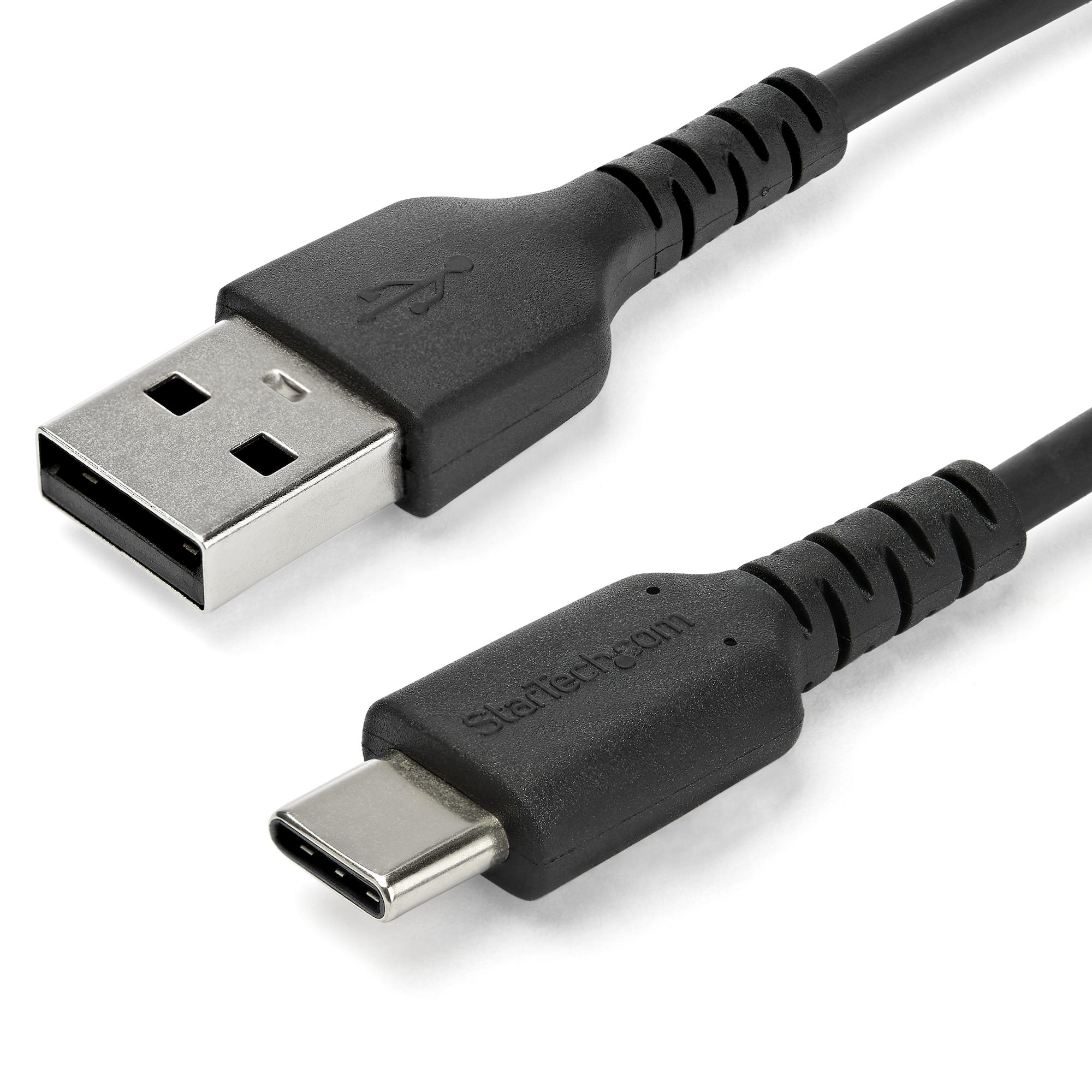 STARTECH.COM 2M USB A TO USB C CHARGING CABLE - DURABLE ARAMID BLACK LTW STARTECH — view 2