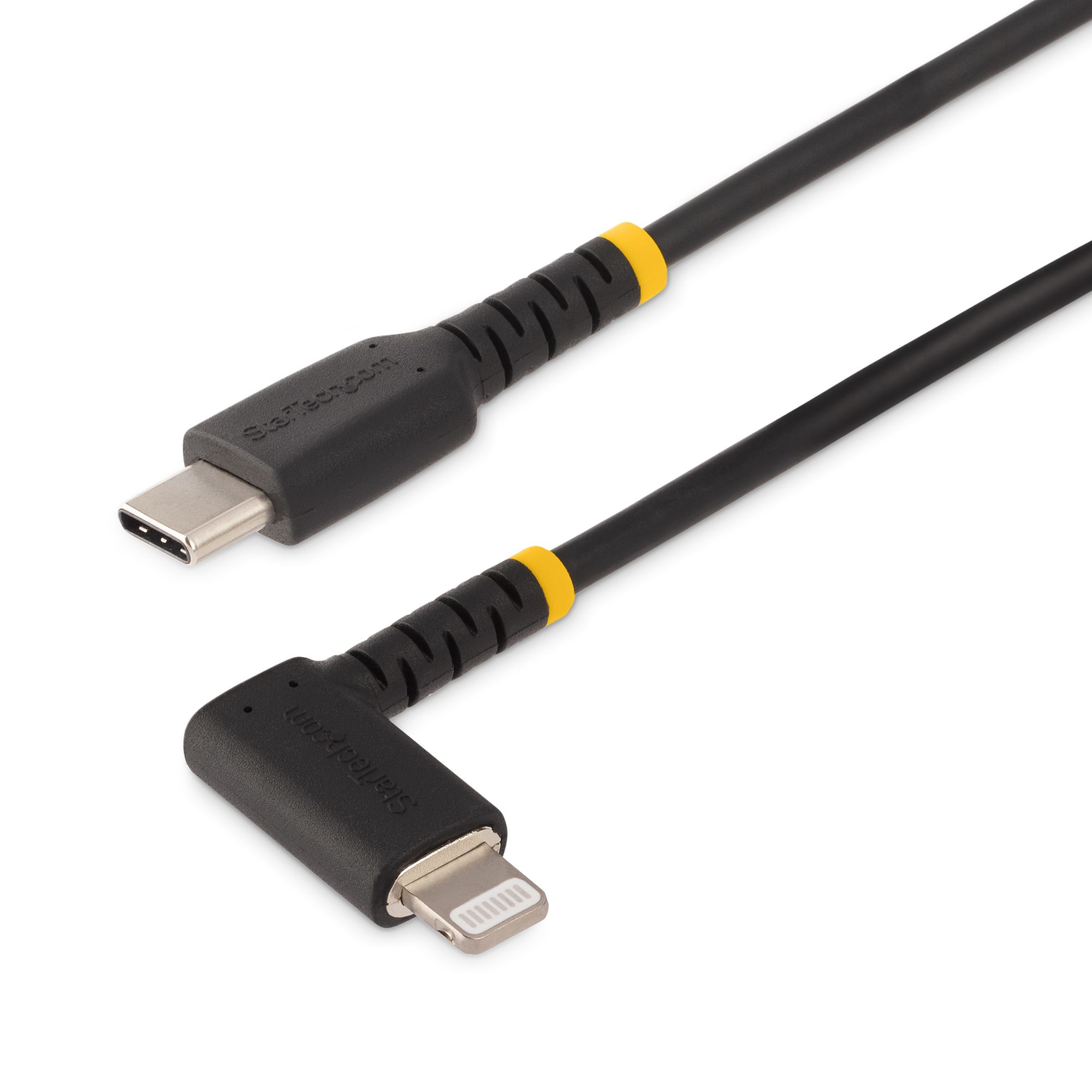 STARTECH.COM 6FT (2M) DURABLE USB-C TO LIGHTNING CABLE, RIGHT-ANGLED 2 YR STARTECH — view 2
