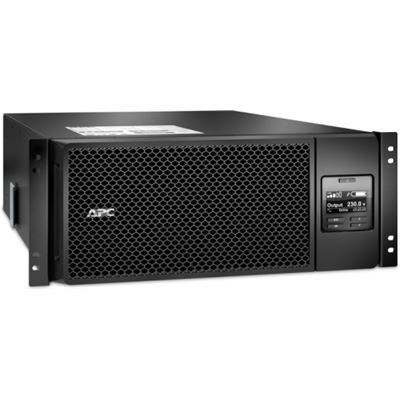 APC SMART-UPS (SRT), 6000VA, IEC(10), NETWORK, LCD, 4U RACK/TWR, 3YR APC — view 2