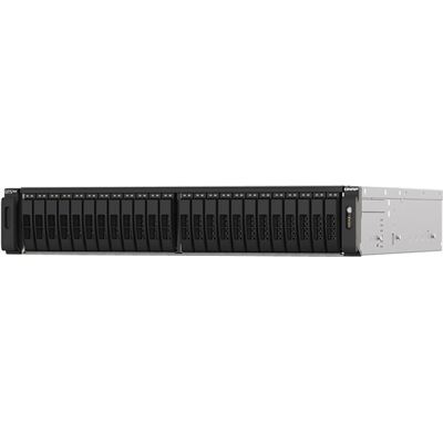 QNAP 24 BAY 2U RACKMOUNT ALL-FLASH NAS,AMD EPYC,3.1GHZ 16 CORE,64GB RAM,2.5/25GBE,RP,5YR QNAP — view 2