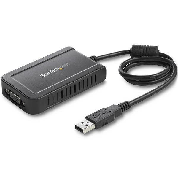 STARTECH.COM USB TO VGA ADAPTER MULTI MONITOR EXTERNAL GRAPHICS VIDEO CARD 2 YR thumbnail 2