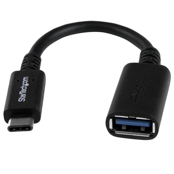 STARTECH.COM 6" USB C TO USB ADAPTER USB 3.0 TYPE C DONGLE - USB-IF CERT 2 YR STARTECH — view 2