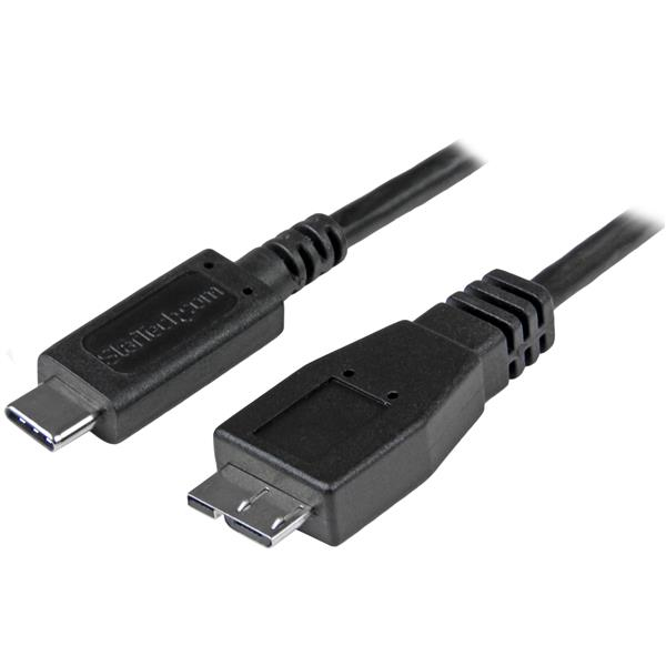 STARTECH.COM 0.5 M USB 3.1 TYPE C TO MICRO B CABLE - TB3 COMPATIBLE 2 YR STARTECH — view 2
