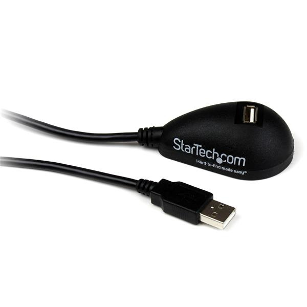 STARTECH.COM 5FT DESKTOP USB EXTENSION CABLE - A MALE TO A FEMALE LTW STARTECH — view 2