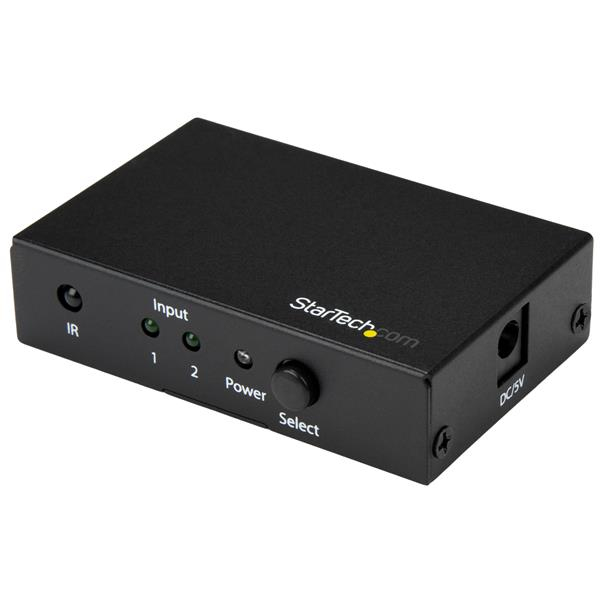 STARTECH.COM 2-PORT HDMI SWITCH - 4K HDMI SWITCH BOX - ULTRA HD 4K 60HZ 2 YR STARTECH — view 2