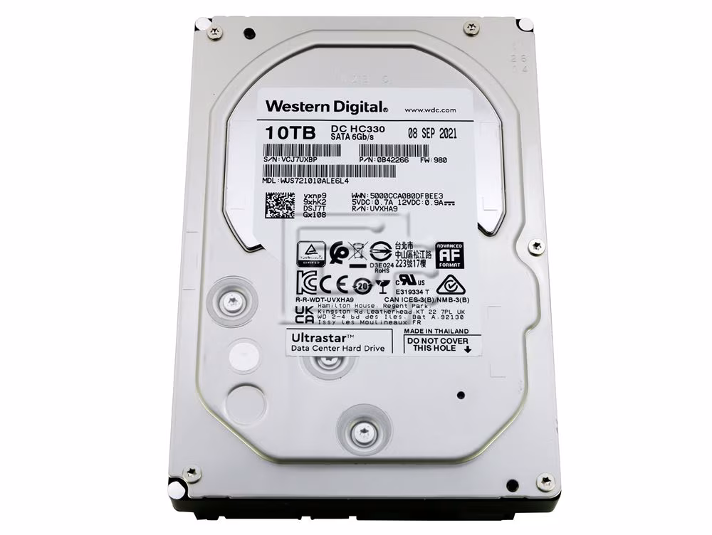 WESTERN DIGITAL ULTRASTAR 10TB HDD Western Digital — view 2