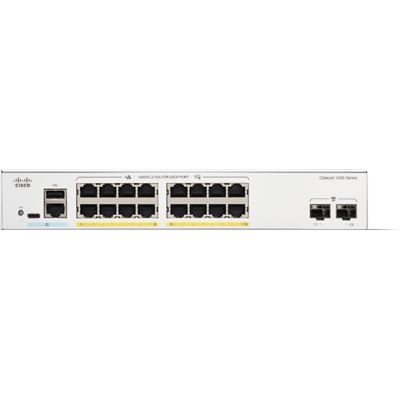 Cisco Catalyst 1200 16-port GE, PoE, 2x1G SFP Cisco — view 2