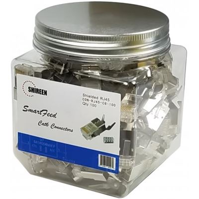 Shireen SmartFeed CAT6 Shielded RJ45 Connectors (100Pk) Shireen — view 2