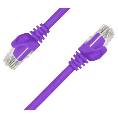 5 Metre Cat6 UTP Indoor Ethernet Cable - Purple Go Wireless NZ — view 2