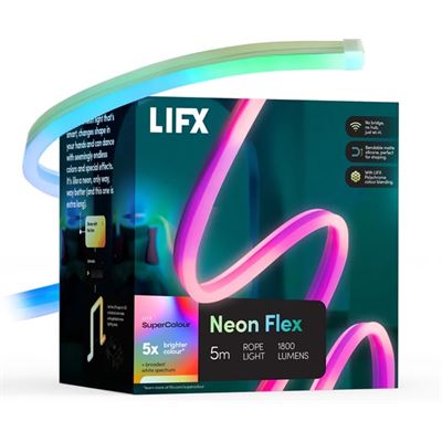 LIFX Neon SuperColour Flex 5M Indoor Flexible Linear Ultra-Bright LED Light LIFX — view 2