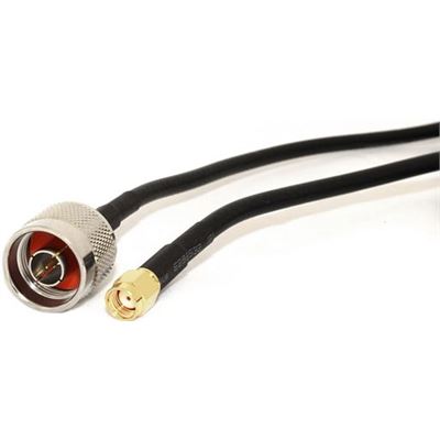 N-Male to RP-SMA Male 50 Ohm 100cm Coax Pigtail Go Wireless NZ — view 2