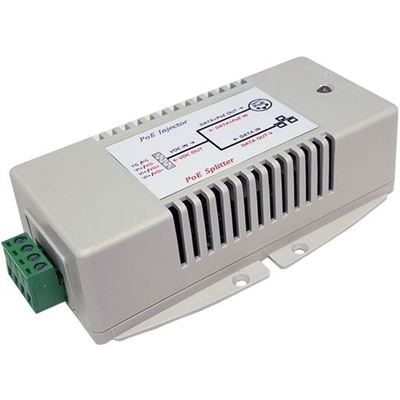 Tycon Power Systems POE-INJ/SPLT-G Gigabit PoE Inserter/Splitter 12-65VDC 140W Out Tycon Systems — view 2