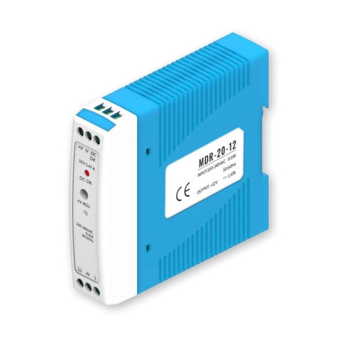 Teltonika 12V DC 1.67A DIN Rail power supply for RUT300, RUTX08, RUTX10 Teltonika — view 2