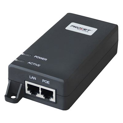 Procet 55V DC 30 Watt Gigabit 802.3af/at Power over Ethernet Supply Procet PoE Systems — view 2