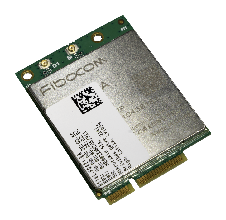 MikroTik 4G LTE CAT6 mini-PCle card R11eL-FG621-EA MikroTik — view 2