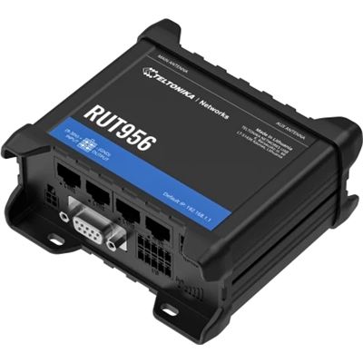 Teltonika RUT956 Global Dual SIM 4G/LTE Router with Serial, IO and Ethernet Teltonika — view 2