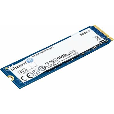 Kingston 500GB NV3 M.2 2280 NVME SSD NVMe PCIe 4.0 Go Wireless NZ — view 2