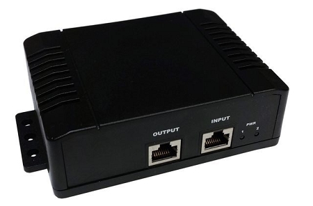 Tycon Power 10-60VDC in Dual Channel DC to DC Convertor Passive Gigabit PoE Injector