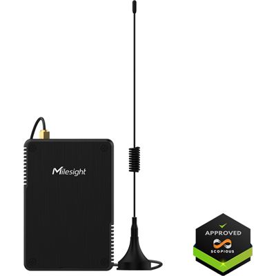 Milesight UG56 Industrial AS923/AU915 LoRaWAN IoT gateway with PoE support Milesight IoT — view 2